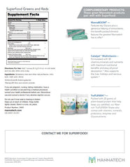 Superfood Greens and Reds