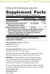 Advanced Ambrotose® (120 Caps)