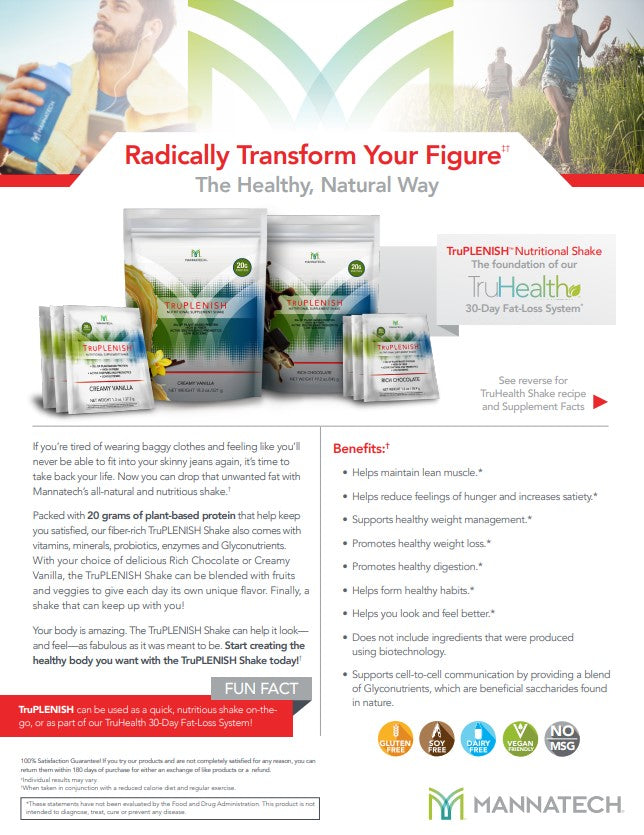 TruPLENISH™ Nutritional Shake (Creamy Vanilla)
